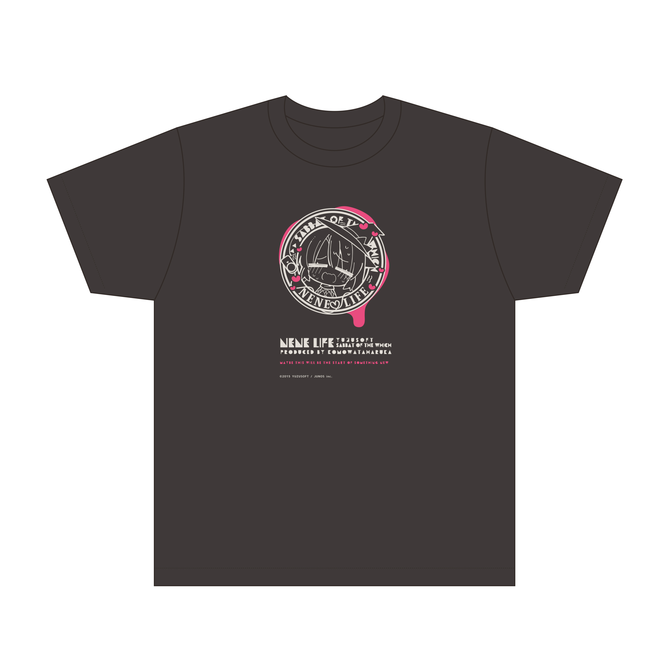 【一部店舗限定】ゆずソフト NENELIFE ビッグサイズTシャツ　produced by komowata