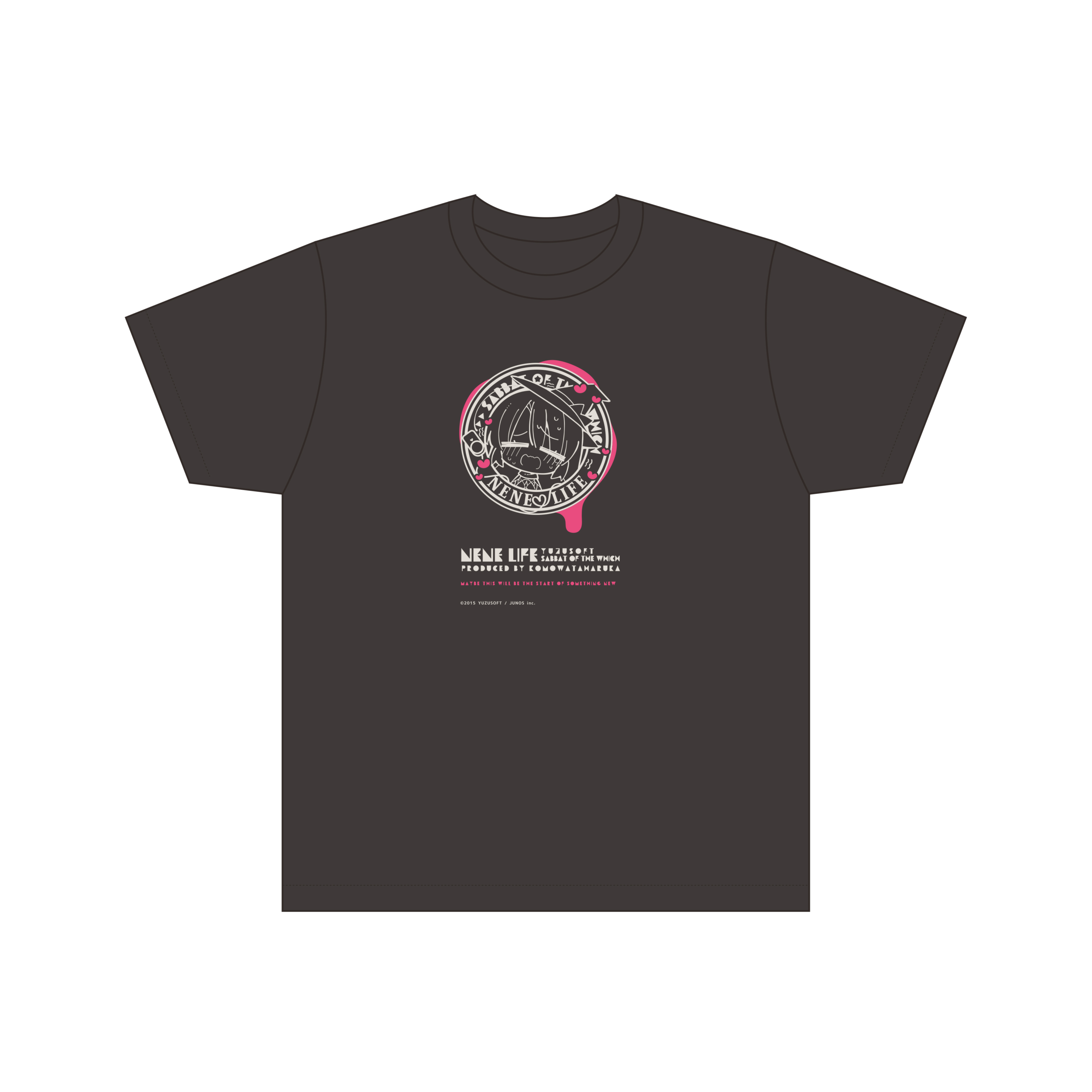 【一部店舗限定】ゆずソフト NENELIFE Tシャツ　produced by komowata